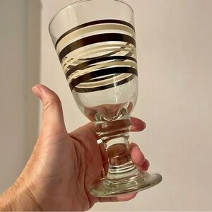 Vintage Pfaltzgraff Cafe Latte Iced Tea Glassware Set of 4 Farmhouse Kitchen